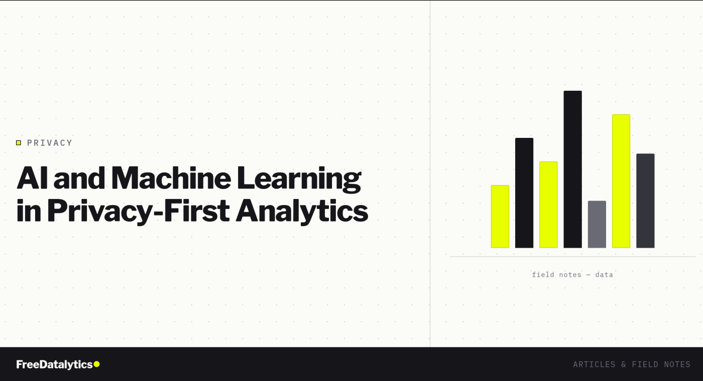 AI and Machine Learning in Privacy-First Analytics