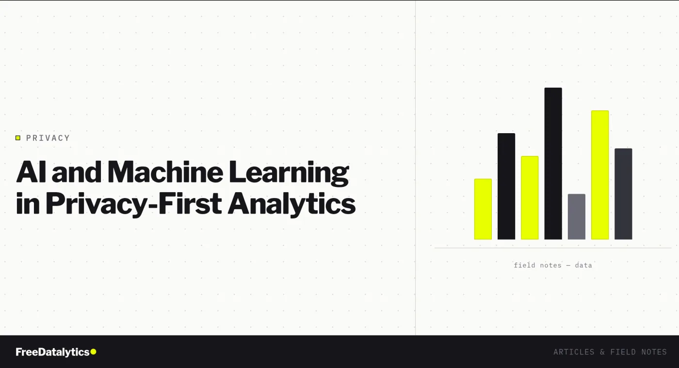 AI and Machine Learning in Privacy-First Analytics