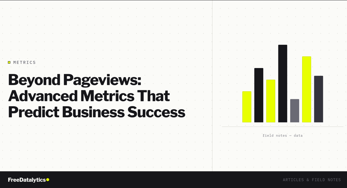 Beyond Pageviews: Advanced Metrics That Predict Business Success