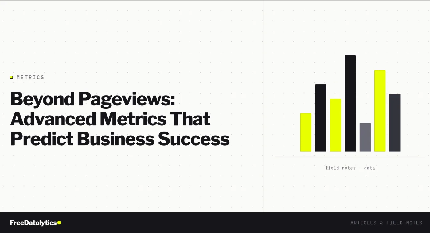 Beyond Pageviews: Advanced Metrics That Predict Business Success