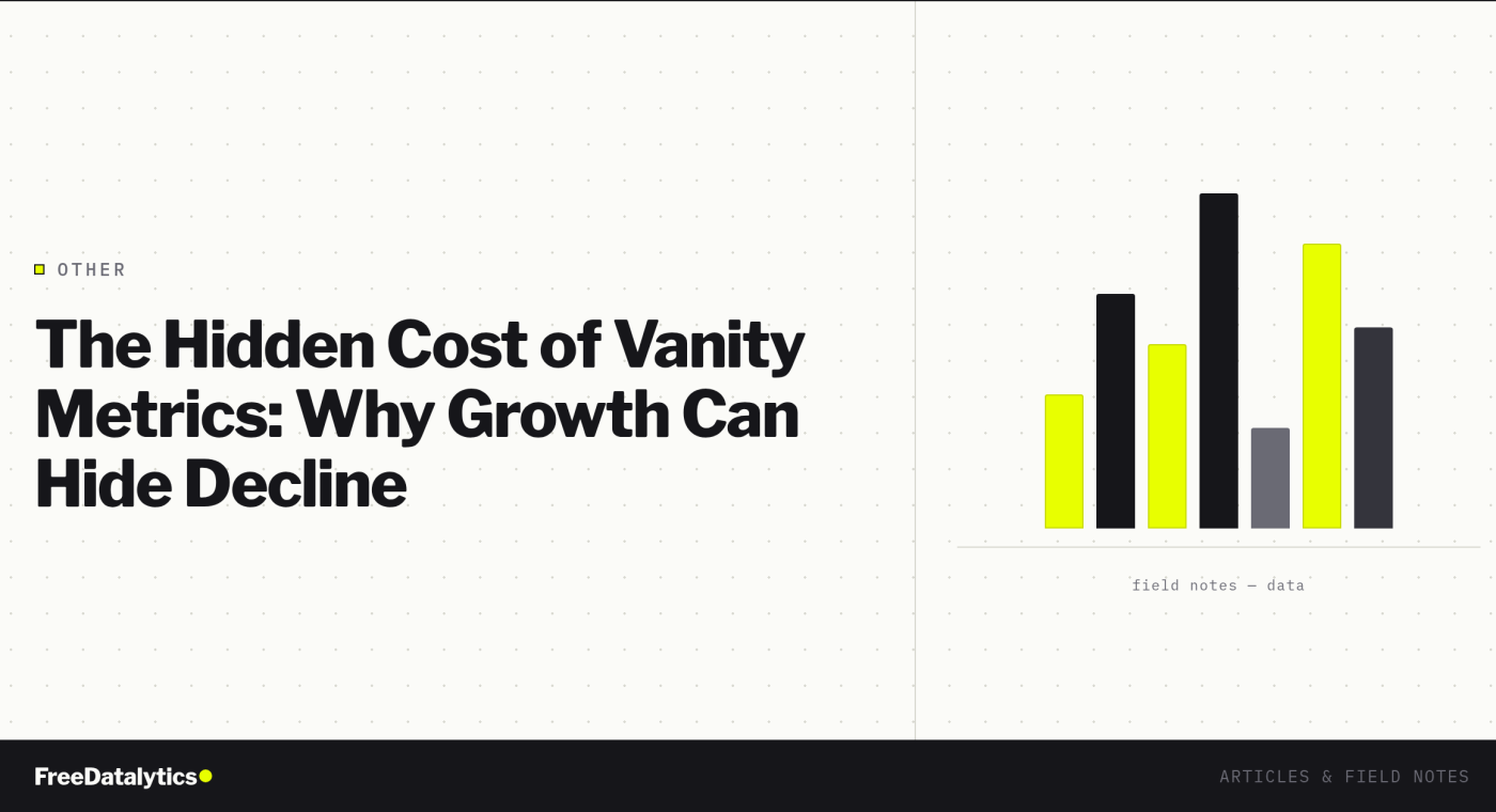 The Hidden Cost of Vanity Metrics: Why ‘Growth’ Can Hide Decline