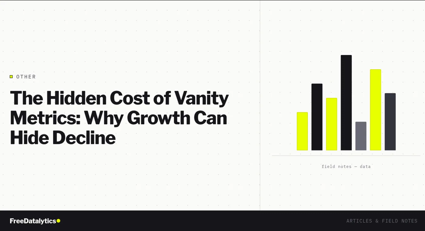 The Hidden Cost of Vanity Metrics: Why ‘Growth’ Can Hide Decline