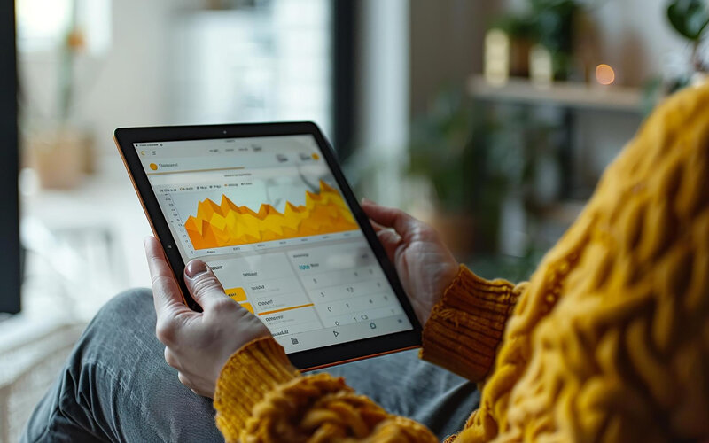 Analytics tablet showing deeper metrics beyond surface numbers
