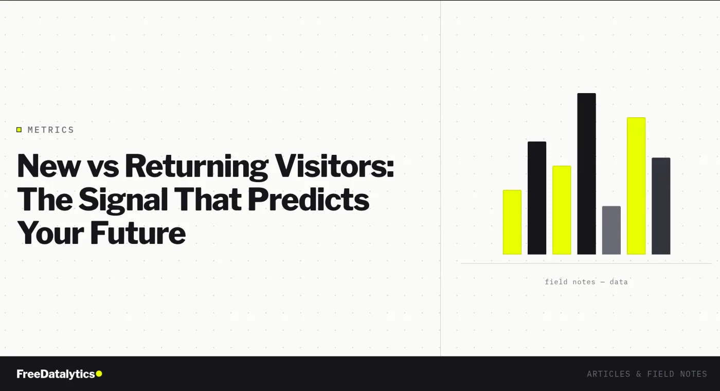 New vs Returning Visitors: The Signal That Predicts Your Future