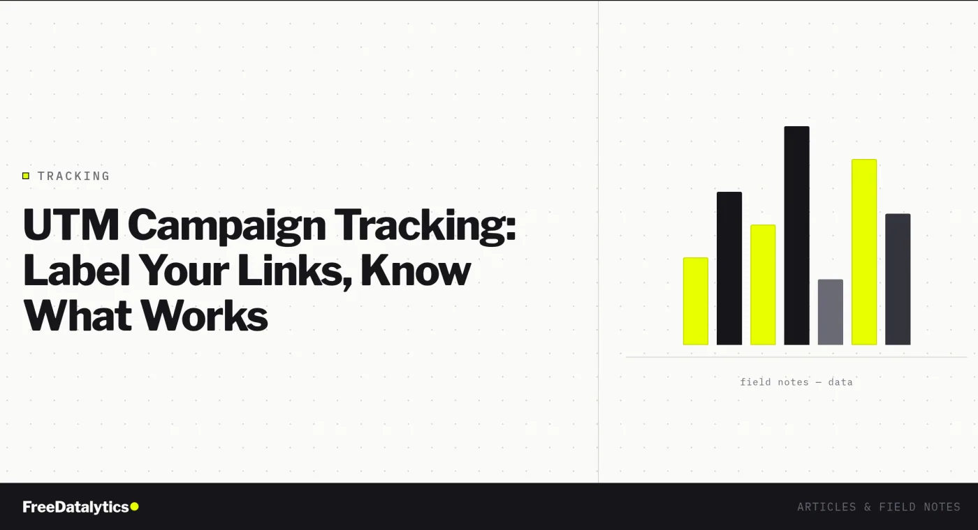 UTM Campaign Tracking: Label Your Links, Know What Works