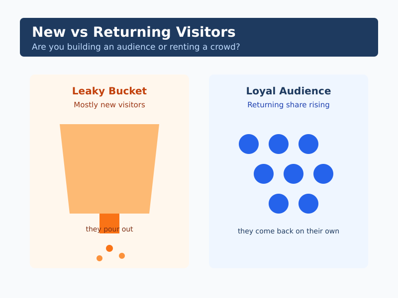 New vs Returning Visitors: The Signal That Predicts Your Future